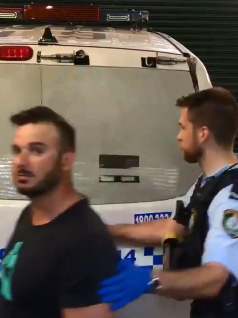 The man accused of fleeing the scene of a fatal accident in Baulkham. Picture: 7NEWS