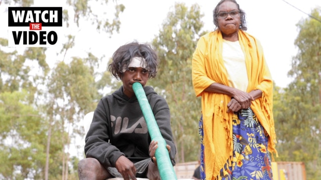 Garma Youth Forum - Ryapirri smoking ceremony