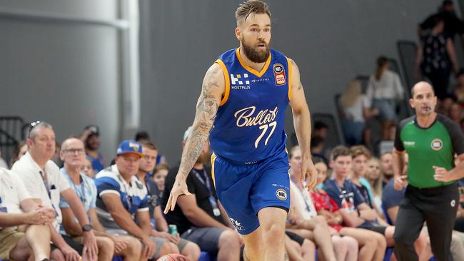 Jeremy Kendle during his stint with the Brisbane Bullets. (AAP Image/Jono Searle)