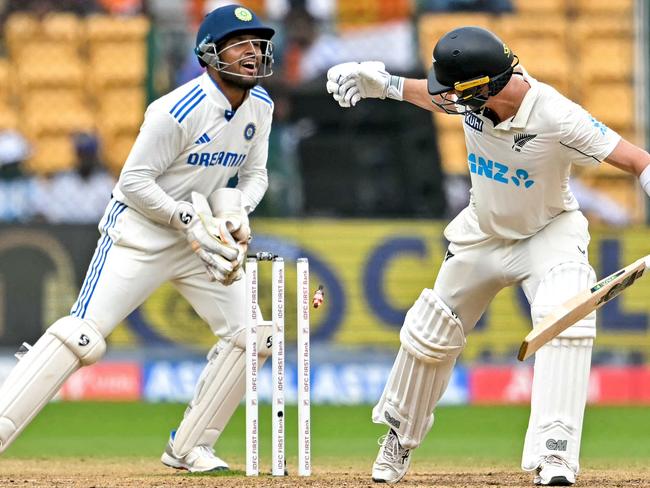 India and New Zealand meet again in the second Test. Picture: IDREES MOHAMMED / AFP)