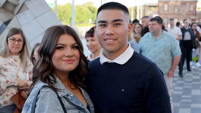 Sam Smith fans at the GLORIA the tour show at the Adelaide Entertainment Centre. Picture: Kelly Barnes
