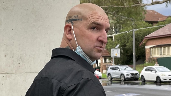 Desmond Liddington outside Sutherland Local Court previously. Picture: Ashleigh Tullis