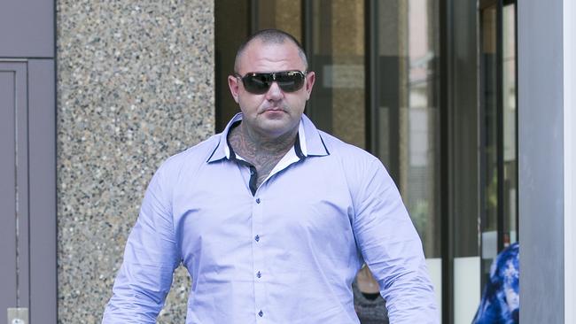 Former Nomads boss Bradley Bowtell outside the NSW Supreme Court in Sydney. Picture: Dylan Robinson.