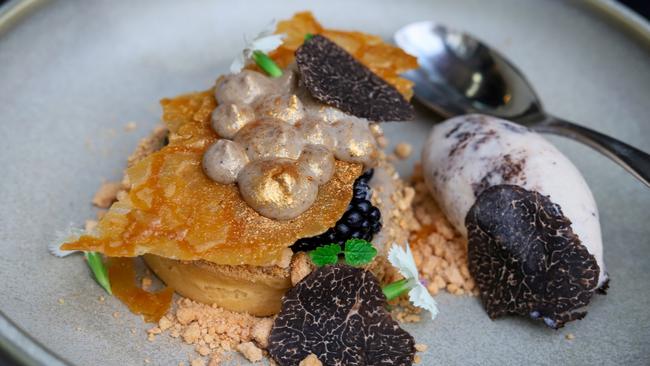 The truffle custard at Auvers. Picture: Jenifer Jagielski