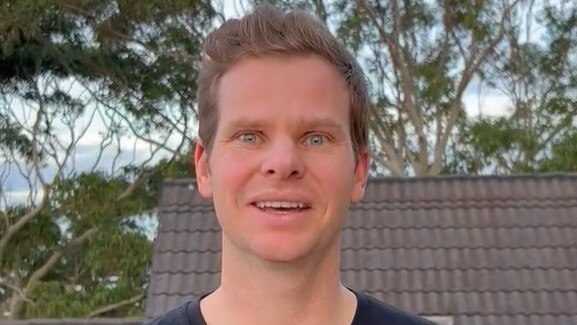 Steve Smith in a video posted to his Twitter.