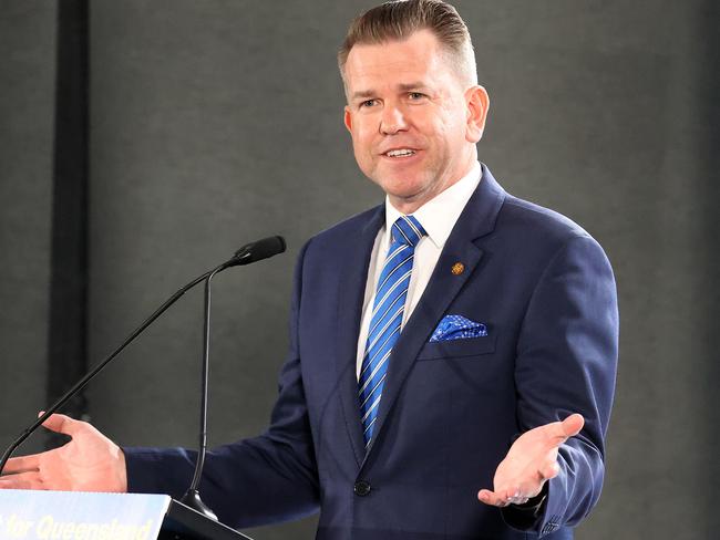 Deputy Opposition Leader Jarrod Bleijie, LNP campaign launch, Ipswich Showgrounds. Picture: Liam Kidston