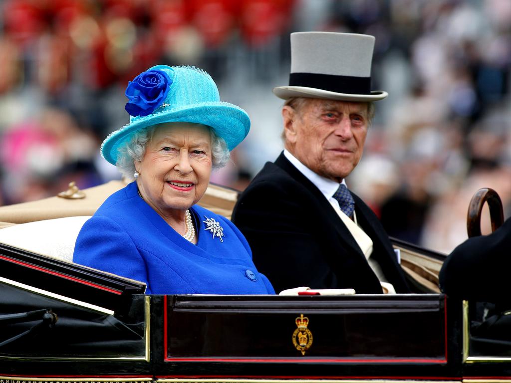 Queen Elizabeth II and Prince Philip at Royal Ascot in 2016. Picture: Getty