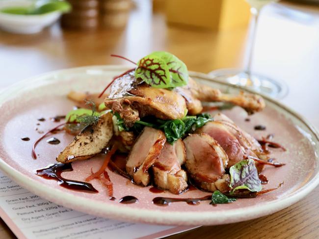 Woolwich Pier’s duck confit. Picture: Jenifer Jagielski