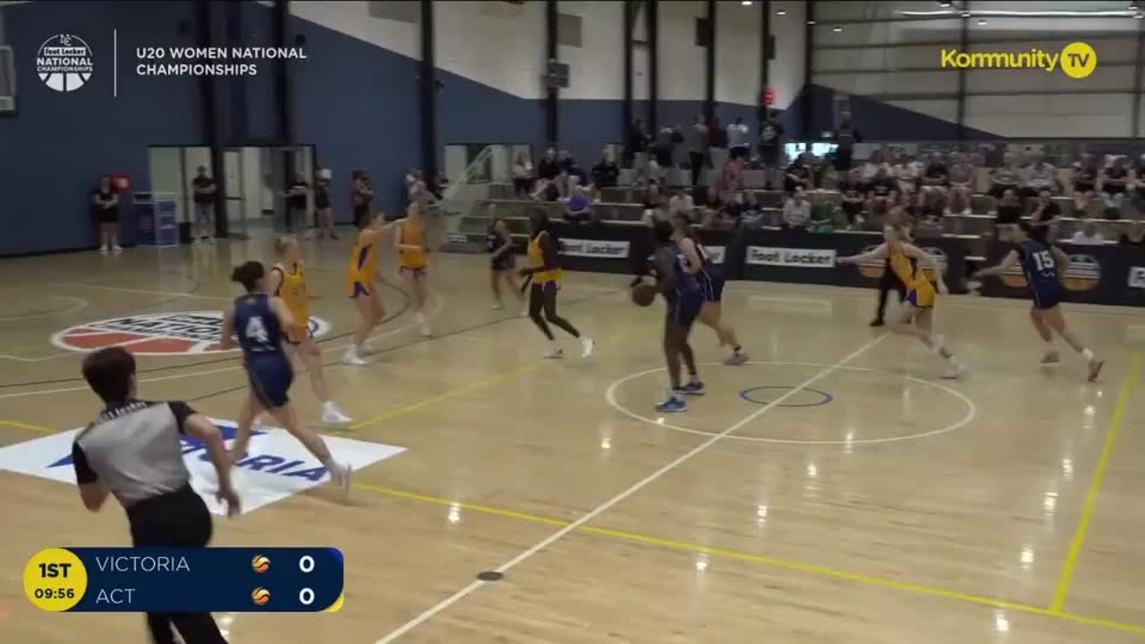 Replay: Victoria v ACT (U20 Women quarter-final) - 2025 Basketball Australia U20's & Ivor Burge National Championships Day 4