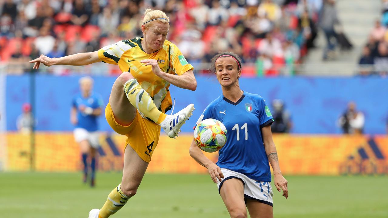 Clare Polkinghorne is in doubt. (Photo by Robert Cianflone/Getty Images)