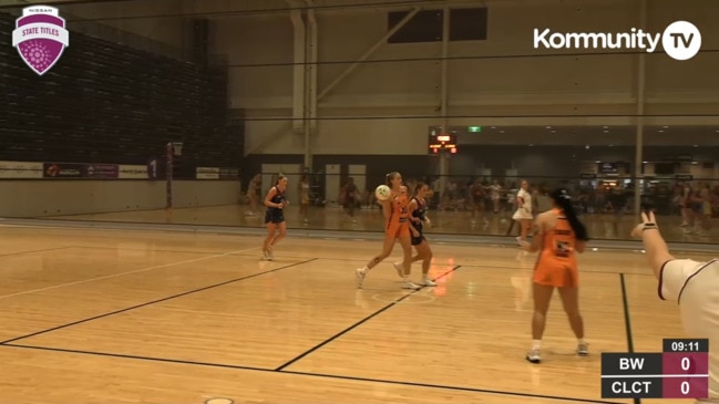 Replay: Netball Queensland State Age Titles - Carina Leagues Club Tigers v Brisbane Wildcats (U18)