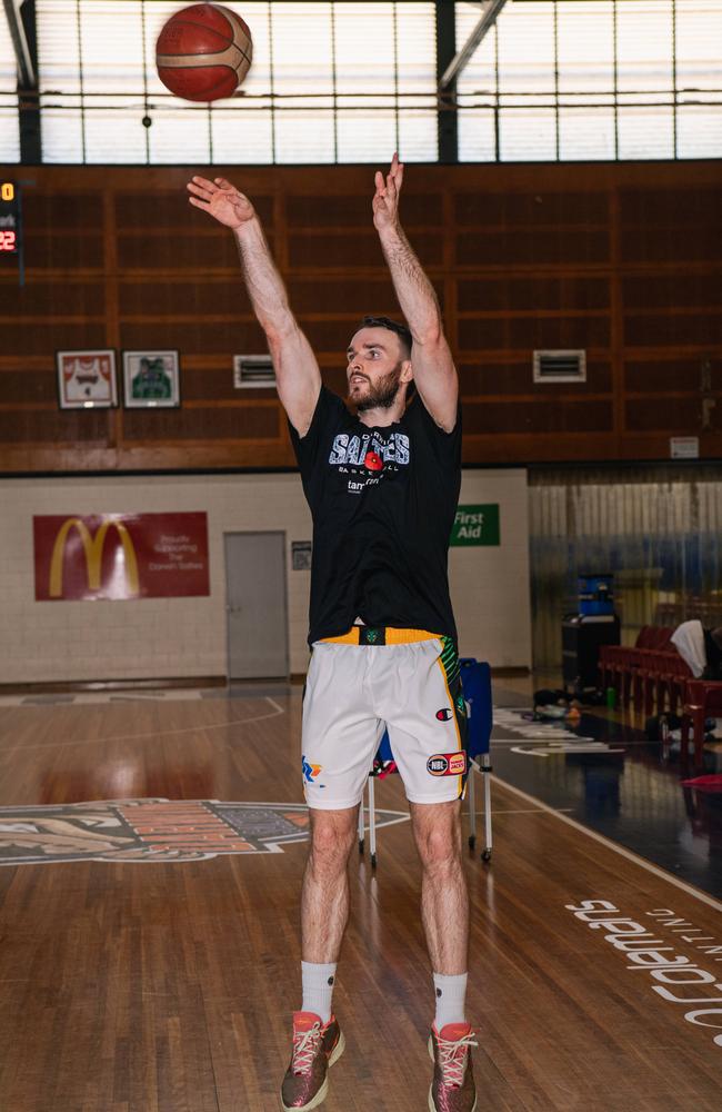 Sean Macdonald has returned to the Darwin Salties for the 2024 NBL1 North season. Picture: Pema Tamang Pakhrin