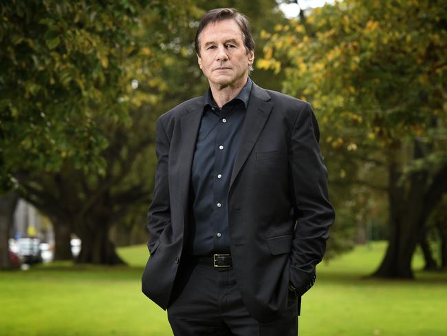 MELBOURNE, AUSTRALIA - NewsWire Photos MAY 09 2023: Collingwood AFL President Jeff Browne, pictured in Domain Road Gardens in Melbourne. Picture: NCA NewsWire / Andrew Henshaw
