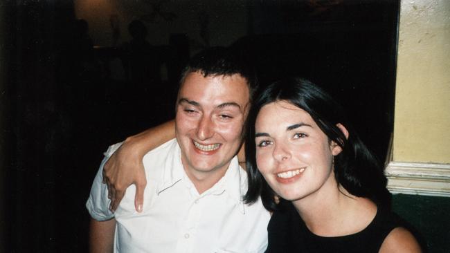 Peter Falconio with girlfriend Joanne Lees. Picture: Supplied.