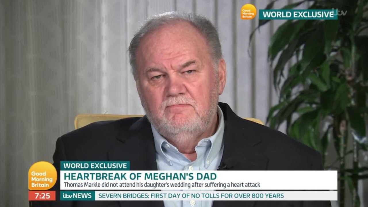 A new doco claims Thomas Markle will never meet his grandchild. 