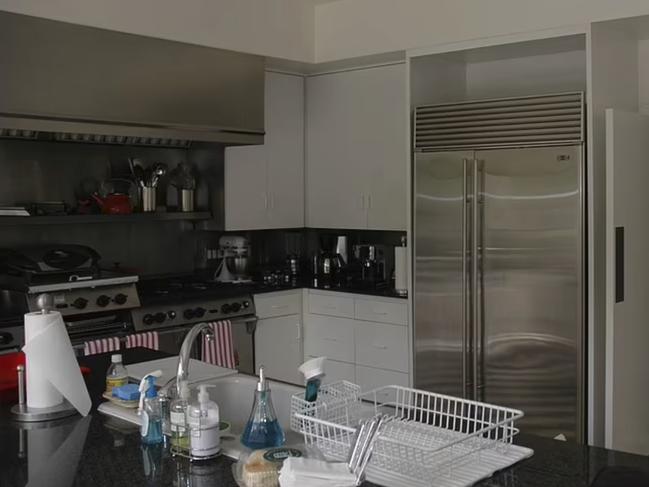 The kitchen of the Palm Beach residence. Picture: US District Attorney Office