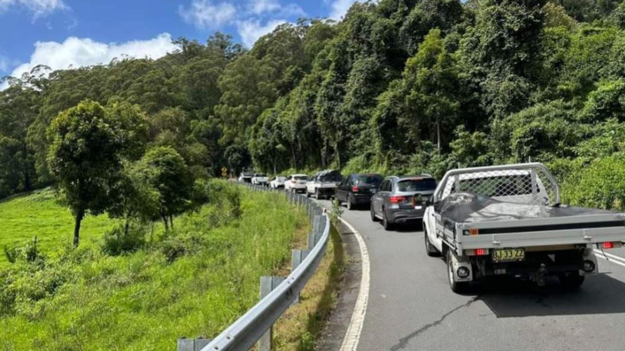 Traffic build up has become the norm for Moss Vale Rd.