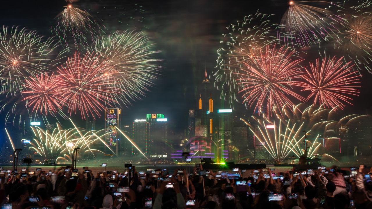 Countries around the world welcome 2024 with New Year's Eve
