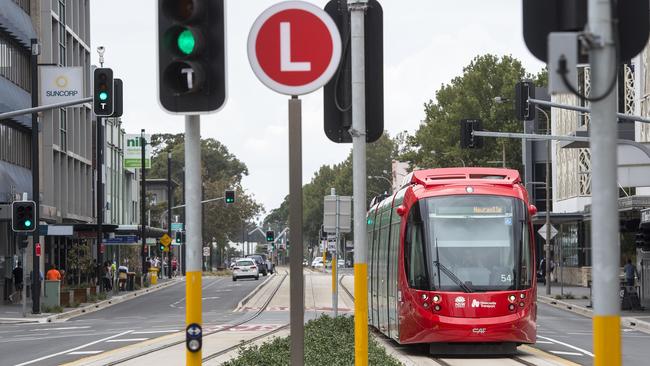 The alleged robbery occurred near the Civic light rail station on Hunter St.