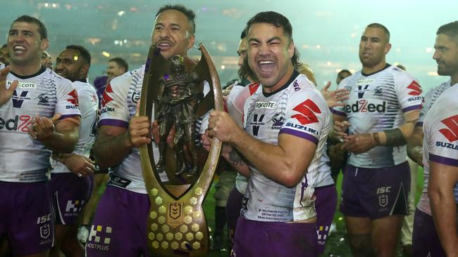 NRL premiers the Melbourne Storm have more social media followers than Collingwood. Picture: Cameron Spencer/Getty Images