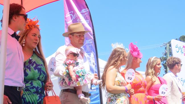 Fashions on the Field contestants. Picture: Jon Tuxworth