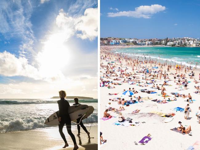 Beach split for Sydney Adelaide comparison