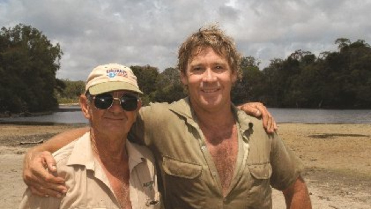 Bob Irwin and his son Steve.