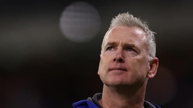 It got tough for Adam Simpson last year. Picture: Paul Kane/Getty Images