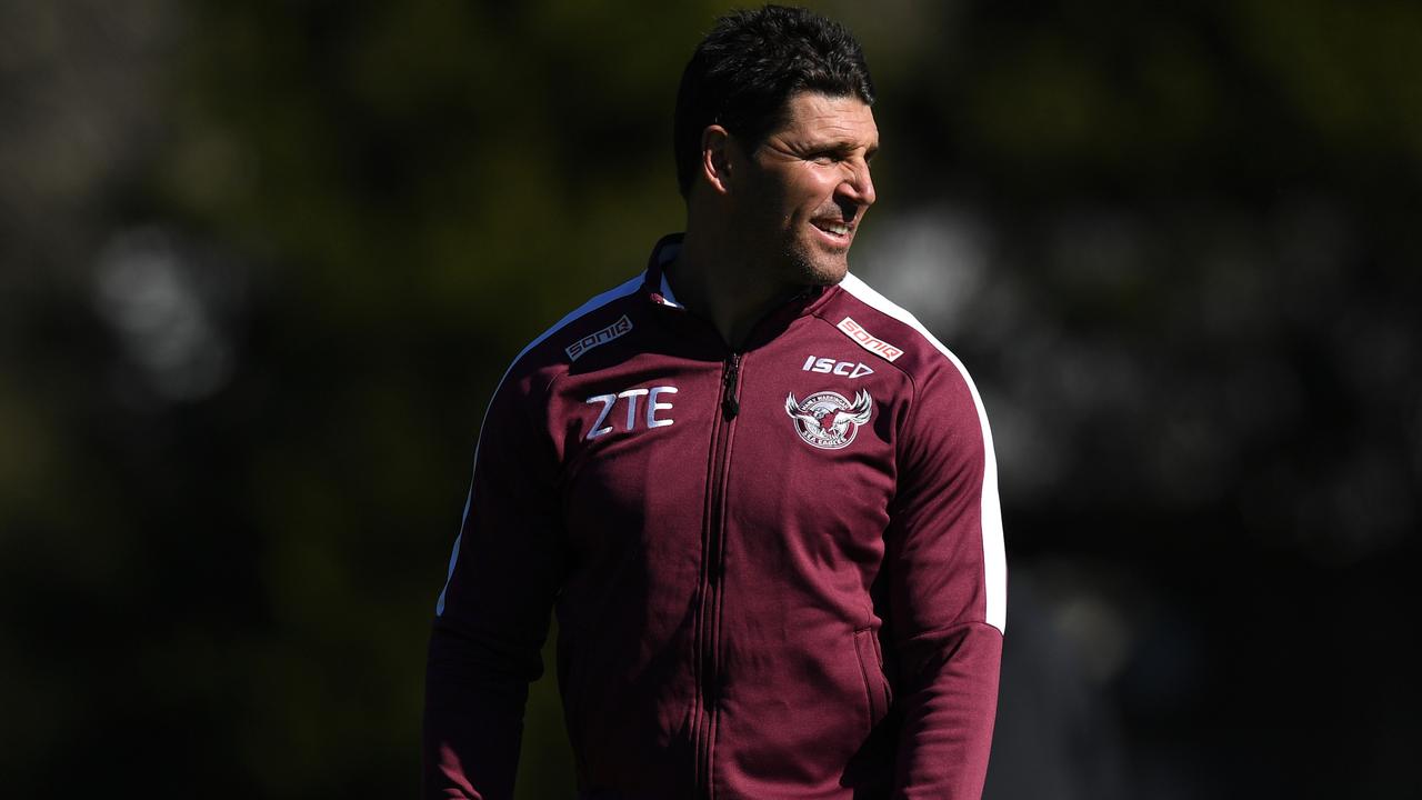 It’s been a tough week for Trent Barrett at the Sea Eagles.
