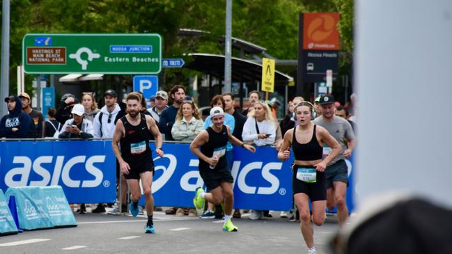 Some of the magic moments and action from the ASICS Runaway Noosa Marathon. Photo: Mark Furler
