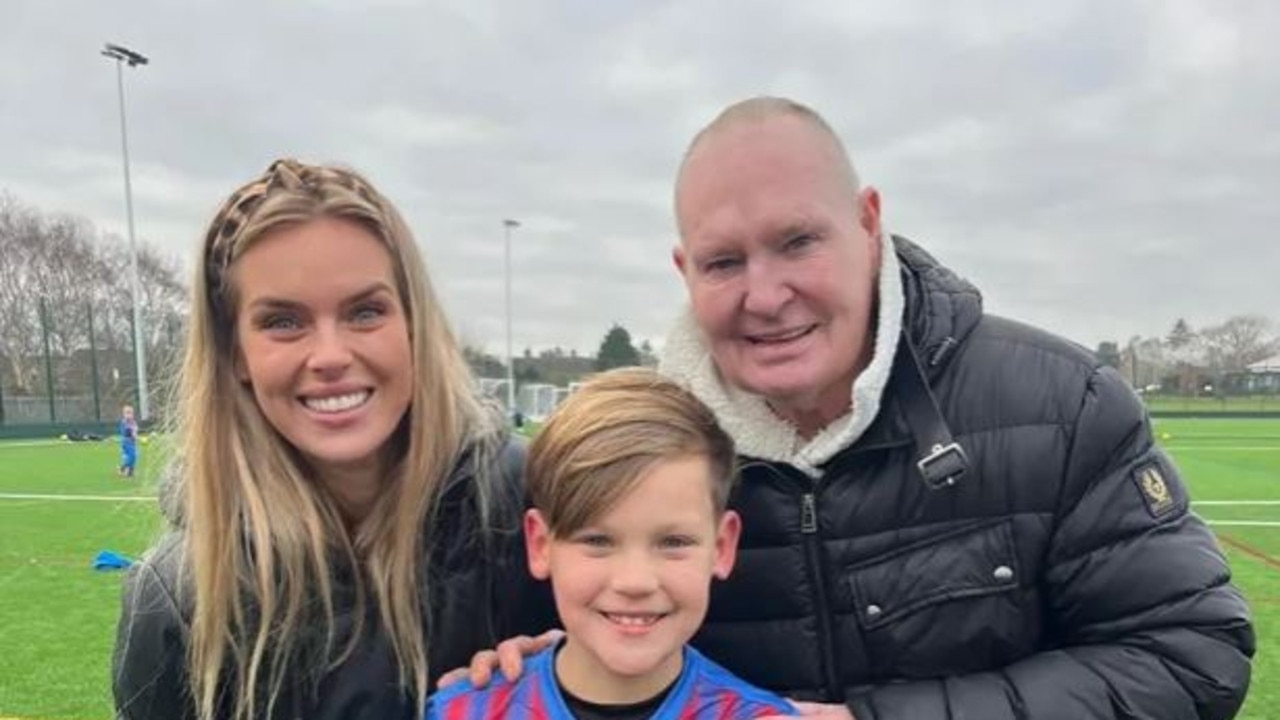 England and Tottenham football legend Paul Gascoigne is barely recognisable in a new photo