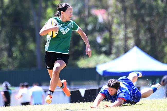 Fiji rugby 7's in Brisbane. Saturday October 6, 2024. Picture, John Gass