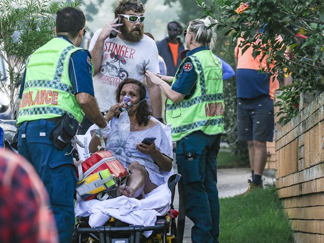 BRISBANE, AUSTRALIA - NCA NewsWire Photos - 14 MAY, 2024:  Emergency Services attend a Boarding House fire on Walton St, Dutton Park on Brisbanes Inner Southside.Picture: NCA NewsWire / Glenn Campbell