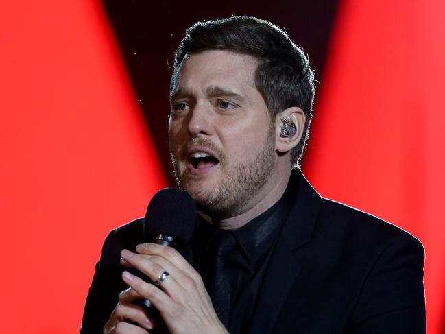 Michael Buble is the king of Australia’s Christmas soundtrack. Picture: Toby Zerna.