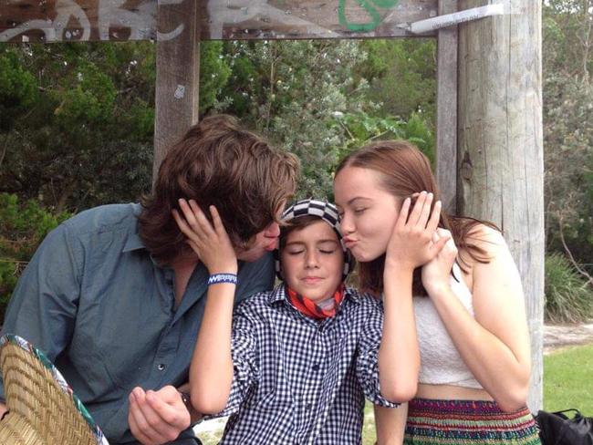 Daniel Turton with brother Will and sister Maddy when they were younger.