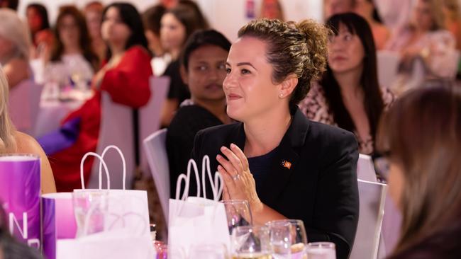 Chief Minister Lia Finocchiaro the NT News Woman of the Year Awards on May 9, 2025. Photo: Georgia Politis