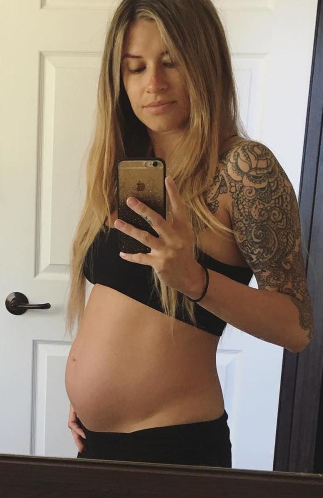 Pregnant Jane Shalakhova. Picture: News Dog Media/Australscope.