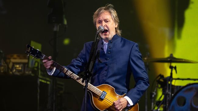 McCartney’s Got Back shows in October will likely be his final concerts in Australia. Picture: Getty.