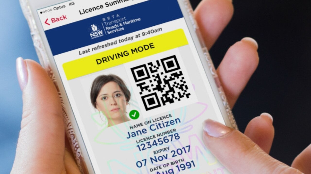 Digital future: NSW is trialling digital driver's licences in several of Sydney’s eastern suburbs. (Photo: Service NSW).