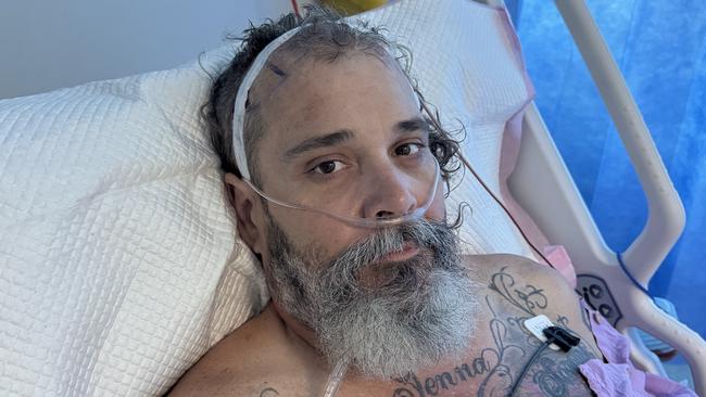 Sunshine Coast father Brendan Black’s devastating brain cancer diagnosis. Picture: contributed.