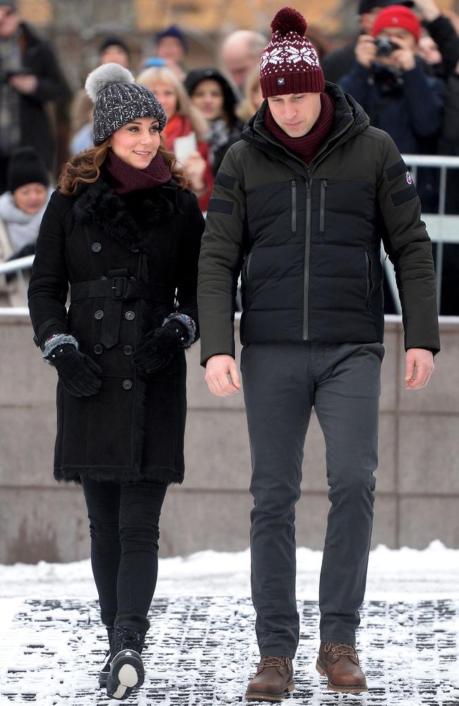 It’s been a difficult year for William and Kate, who have remained closely by each other’s side. Picture: Mega