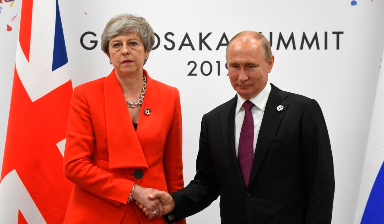 May confronts Putin over Salisbury attack