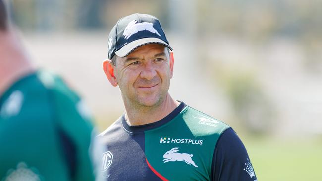 Jason Demetriou and the Rabbitohs have dealt with a number of major off-field issues this week. Picture: Max Mason-Hubers