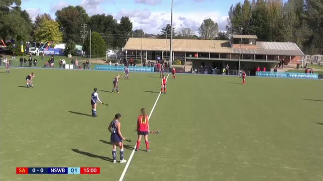 REPLAY: Under 15's Girls National Hockey Championships - NSW Blues vs SA