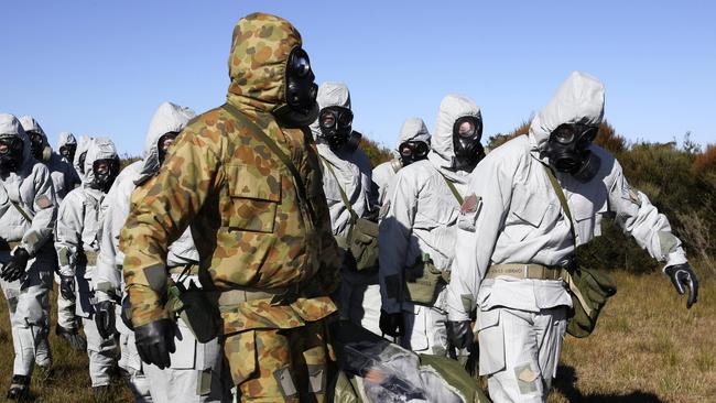 Australia could be ill prepared for biological warfare. Picture: Department of Defence