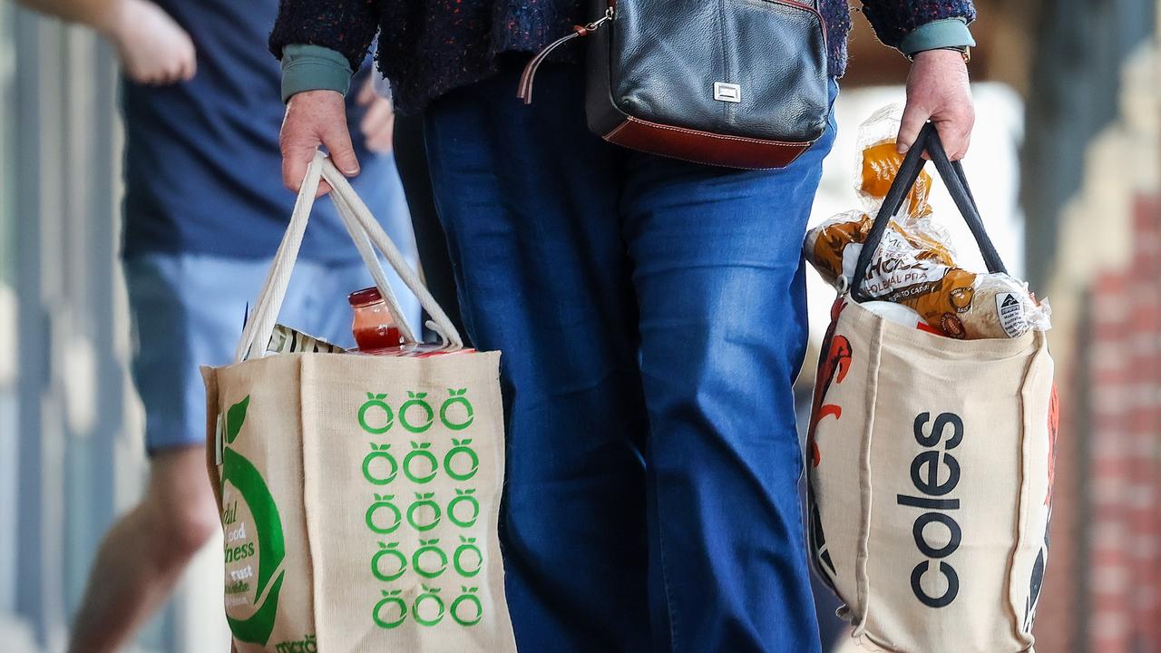 Woolies, Coles shares ring up strongest rally since 2020