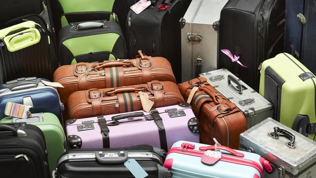 Suitcases that are surely packed better than mine. Pic: Getty Images.