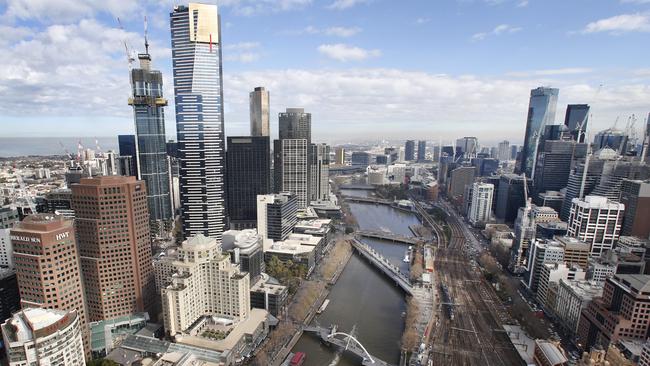 Melbourne’s skyline is world class. Picture: David Caird