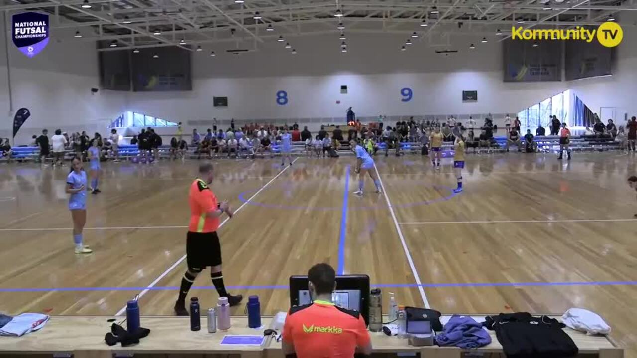 Replay: Capital Football Gold v Football NSW Lightning (Open Women) -  2025 National Futsal Championships Day 3