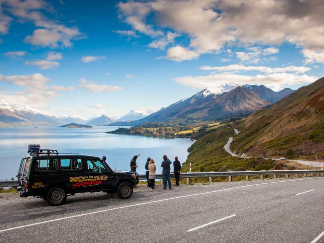 The scenery on the drive from Queenstown to Glenorchy is stunning. Picture: Miles Holden / Tourism NZ